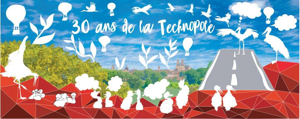 Design graphique et illustration pour une fresque