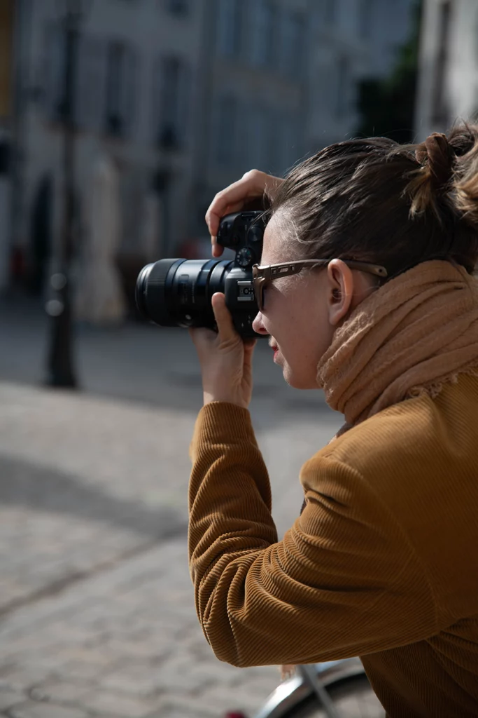 backstage d'un shooting photo