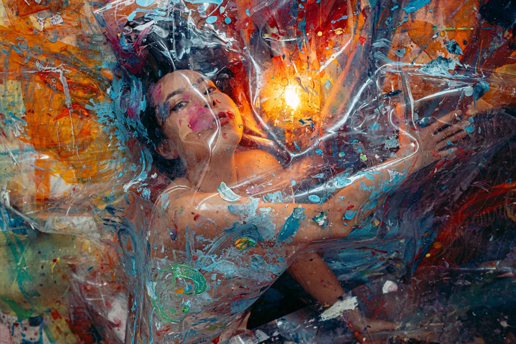 Portrait d’artiste peintre - projet perso