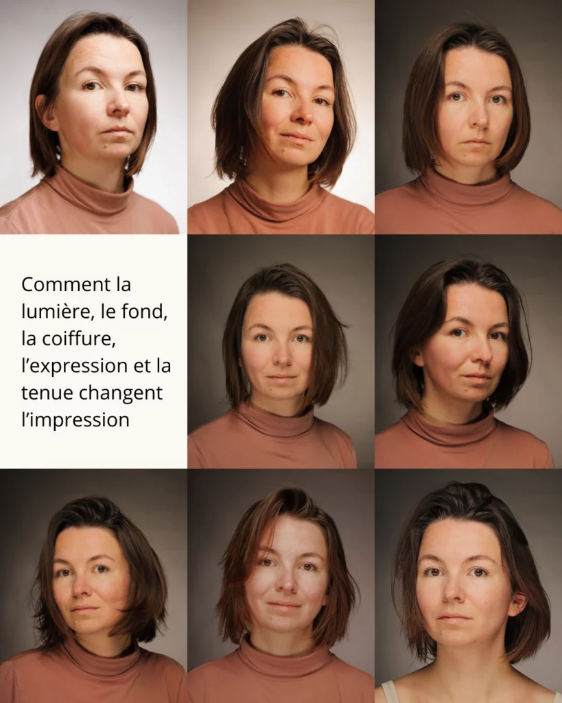 je ne suis pas photogénique
