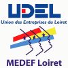 Logo UDEL medef Loiret